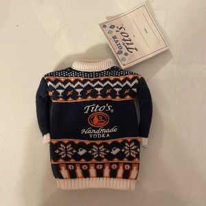 Tito’s bottle sweater